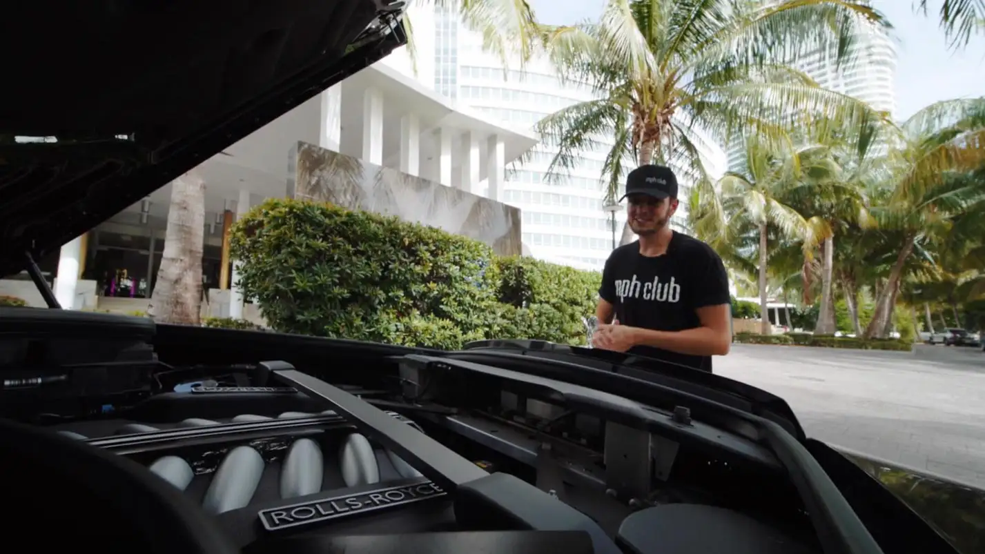 rolls royce cullinan rental robert rushing mph club