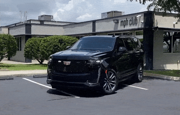 Bulletproof Cadillac Escalade rental mph club