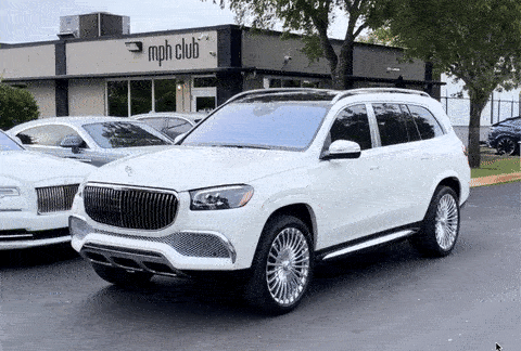 white mercedes maybach suv for rent miami bounce gif mph club