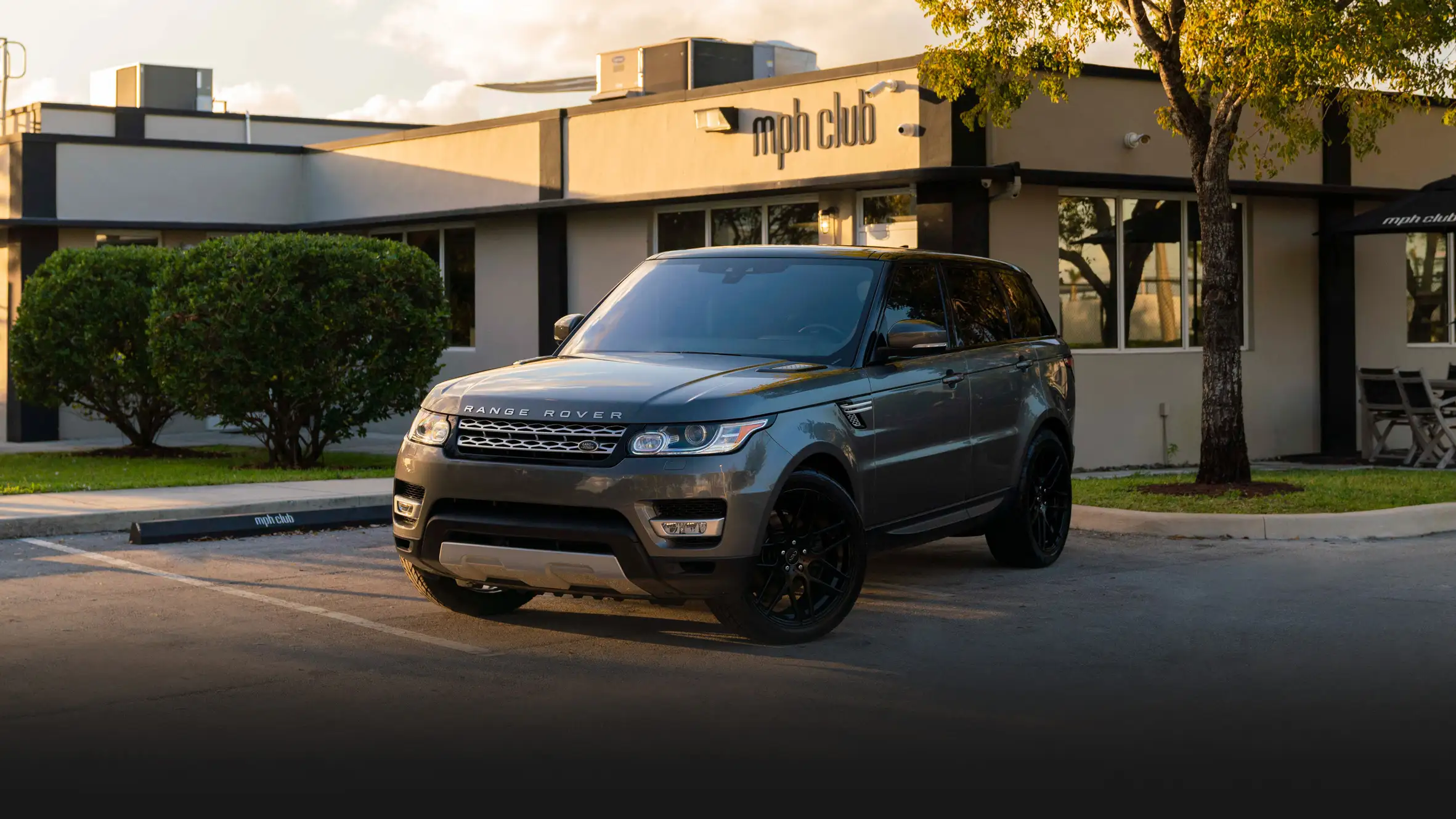 Range Rover Sport HSE rental profile view mph club