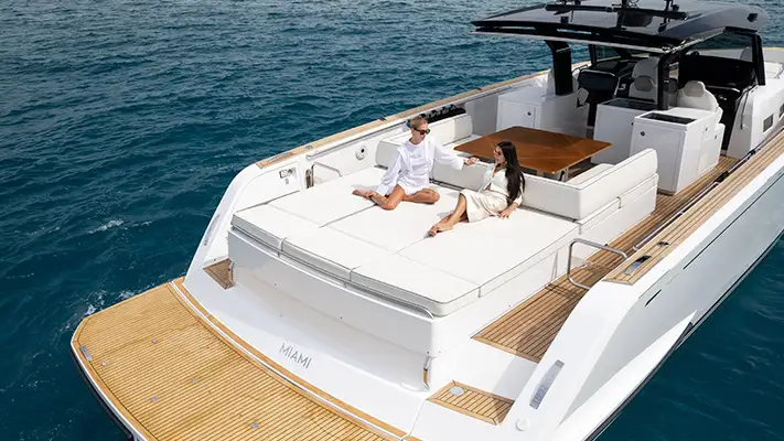 Pardo 50 Yacht charter back view mph club