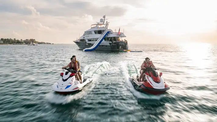 124 Broward Yacht Charter and water toys - mph club