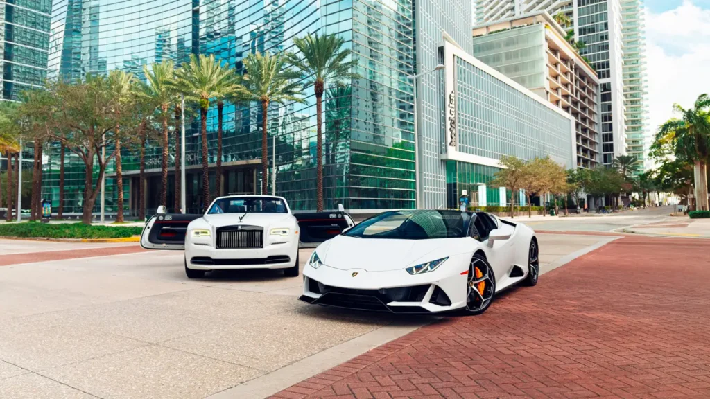 mph cub exotic car rental Hotel AKA Brickell 01