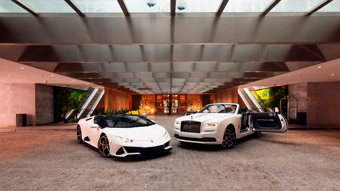 mph cub exotic car rental hotel AKA Brickell 2