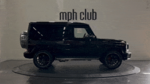 Black with red Mercedes Benz G63 AMG G Wagon rental - mph club
