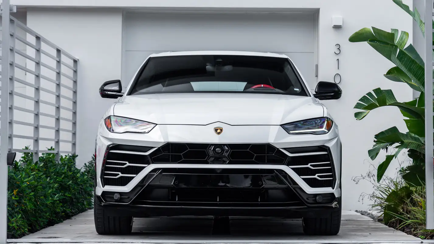 Lamborghini Urus rental from mph club at Host and Keep property