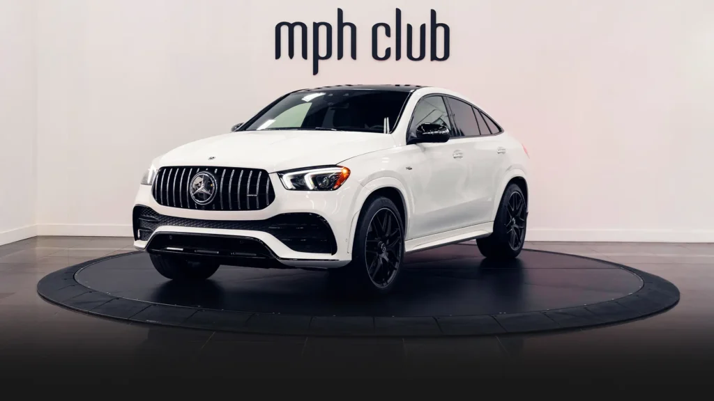 Mercedes Benz GLE 53 AMG rental profile view - mph club