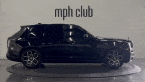Black on red Rolls Royce Cullinan rental - mph club