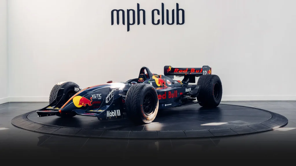 Formula 1 car rental production profile view - mph club